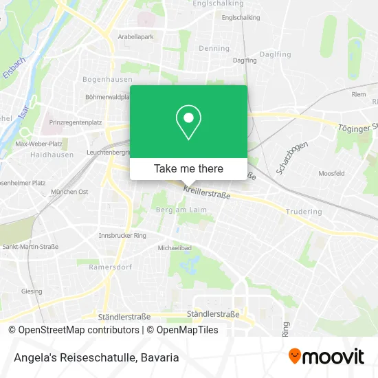 Angela's Reiseschatulle map