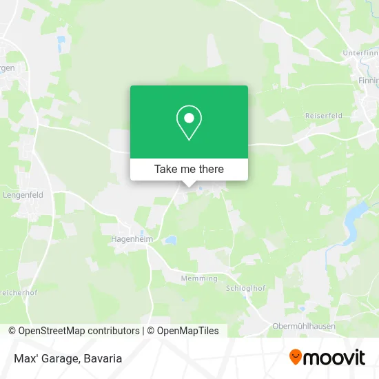 Max' Garage map