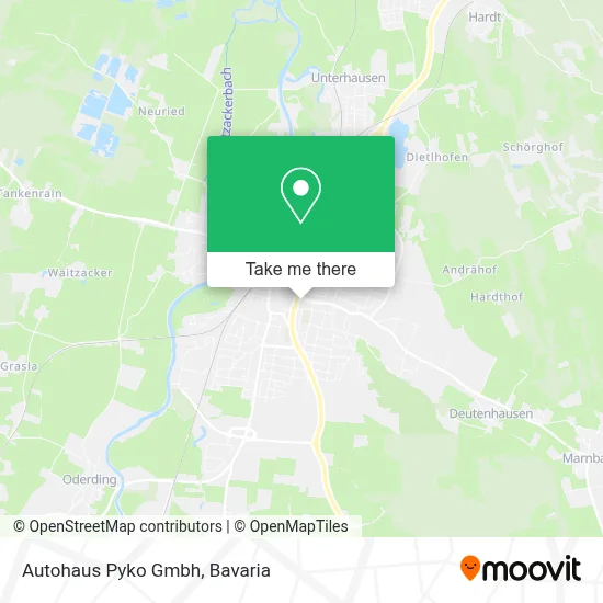 Autohaus Pyko Gmbh map