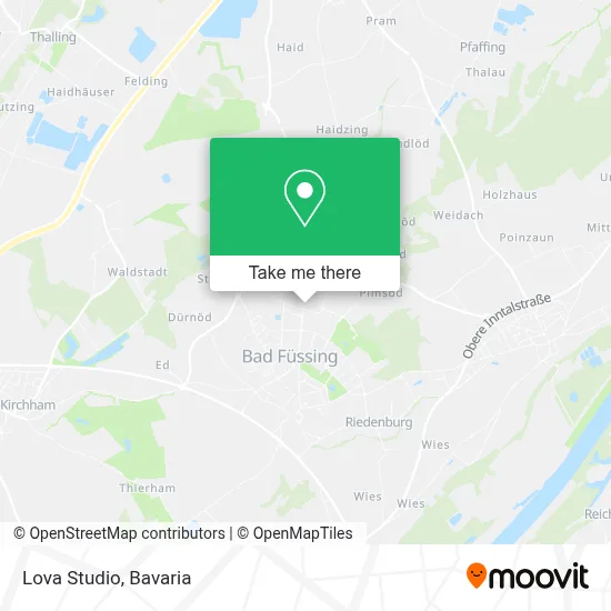 Lova Studio map