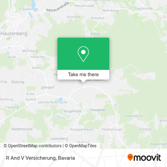 R And V Versicherung map