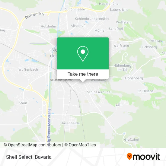 Shell Select map