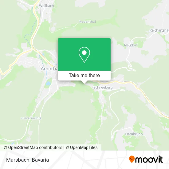 Marsbach map