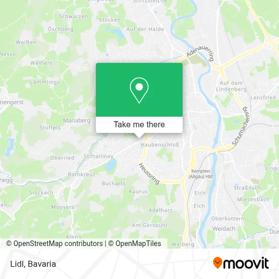 Lidl map