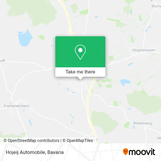 Hojeij Automobile map