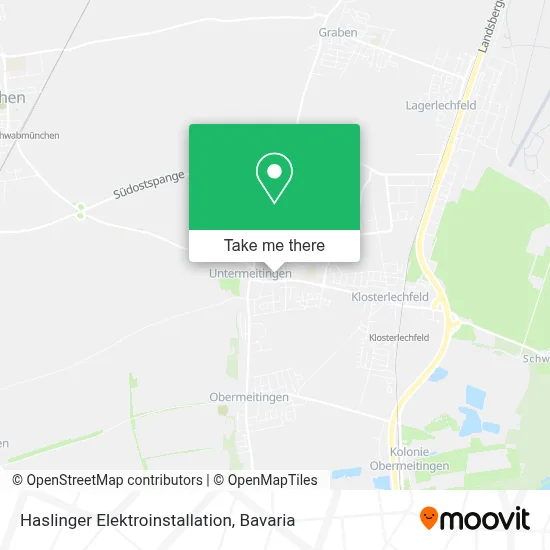 Haslinger Elektroinstallation map