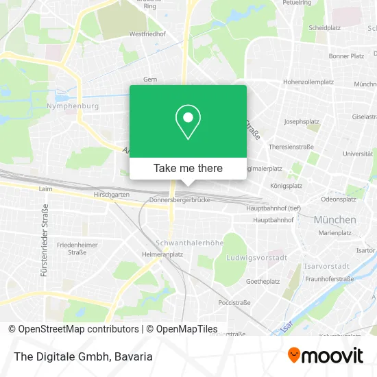 The Digitale Gmbh map