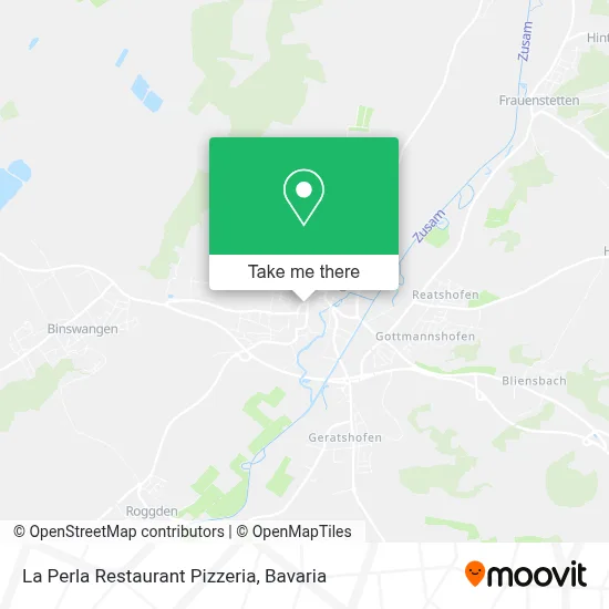 Ristorante Pizzeria La Perla map