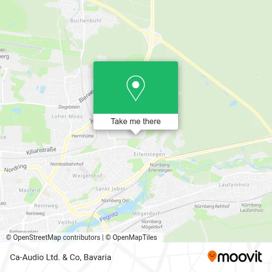 Ca-Audio Ltd. & Co map