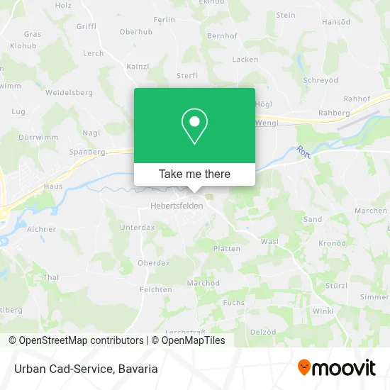 Urban Cad-Service map
