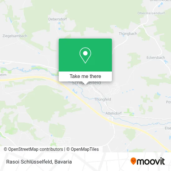Rasoi Schlüsselfeld map