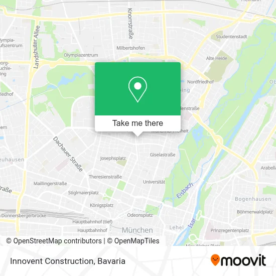 Innovent Construction map