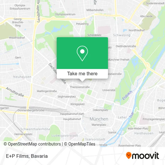 E+P Films map