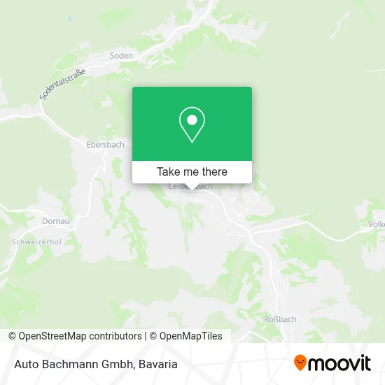 Auto Bachmann Gmbh map