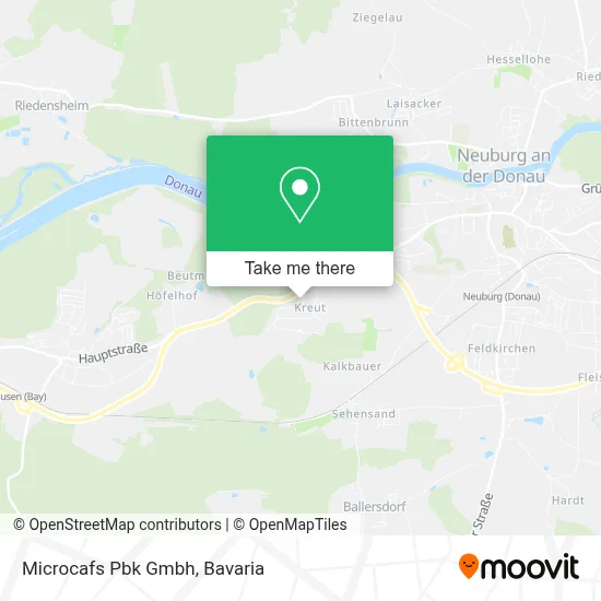 Microcafs Pbk Gmbh map