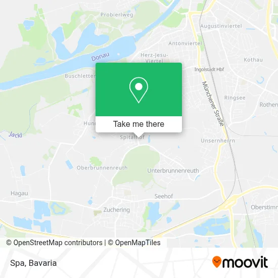 Spa map