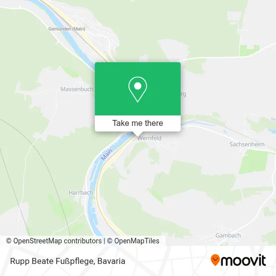 Rupp Beate Fußpflege map