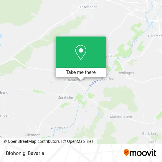 Biohonig map