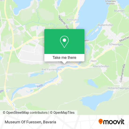Museum Of Fuessen map