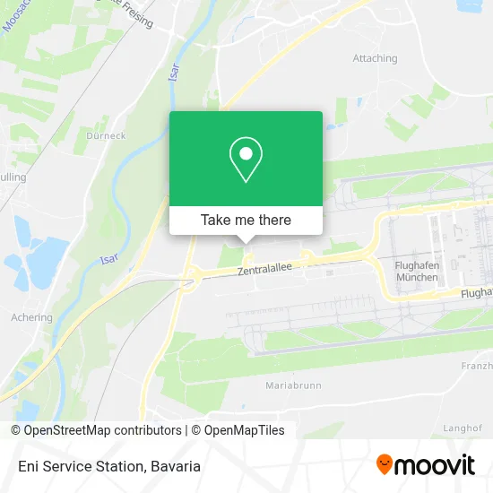 Eni Service Station map