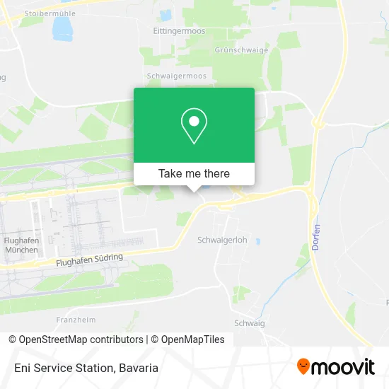 Eni Service Station map
