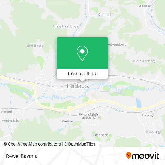 Rewe map