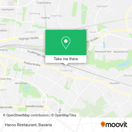 Haroo Restaurant map