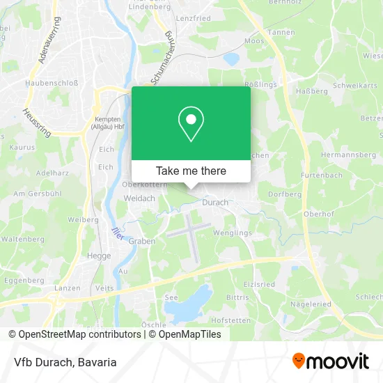 Vfb Durach map