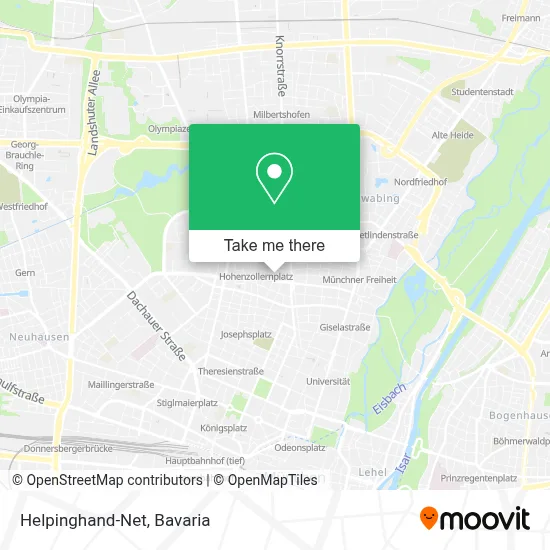 Helpinghand-Net map