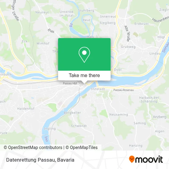 Datenrettung Passau map