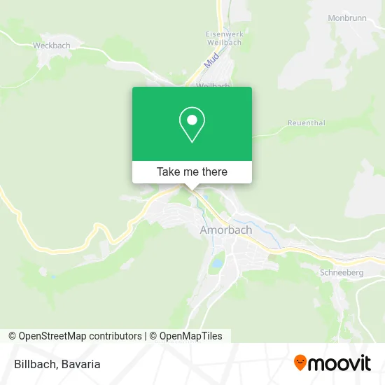 Billbach map