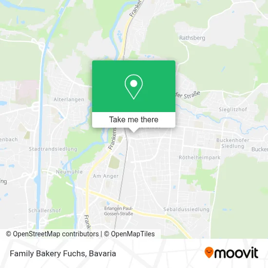 Family Bakery Fuchs map