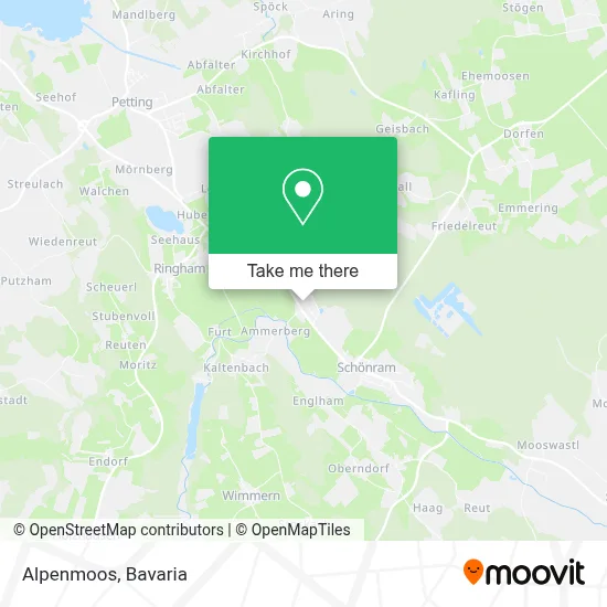 Alpenmoos map