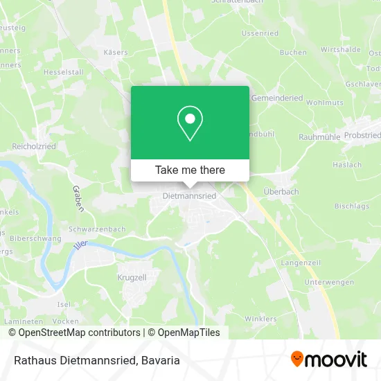 Rathaus Dietmannsried map
