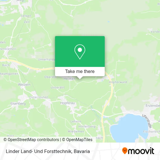 Linder Land- Und Forsttechnik map