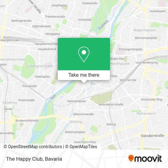The Happy Club map