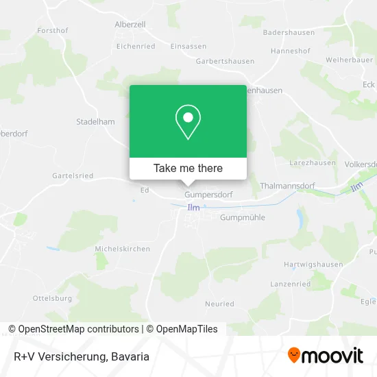 R+V Versicherung map