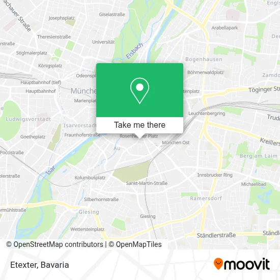 Etexter map