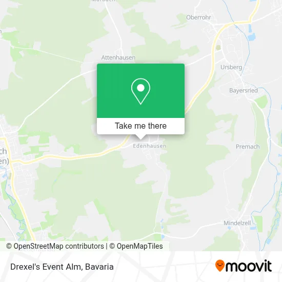Drexel's Event Alm map
