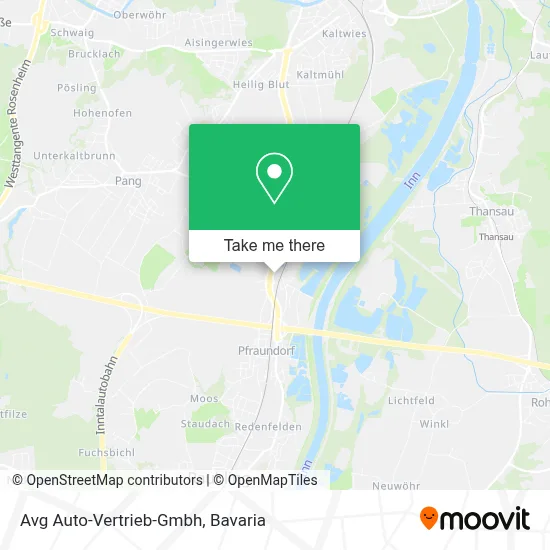 Avg Auto-Vertrieb-Gmbh map