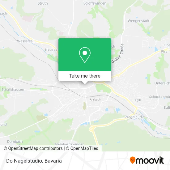 Do Nagelstudio map