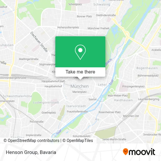 Henson Group map