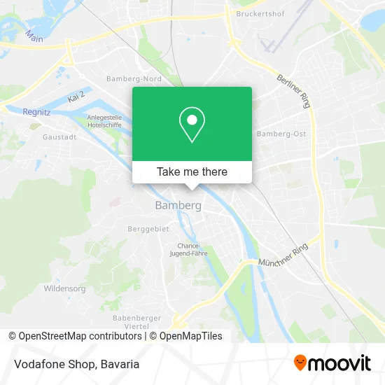 Vodafone Shop map