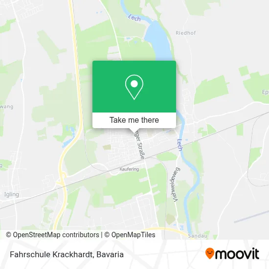 Fahrschule Krackhardt map
