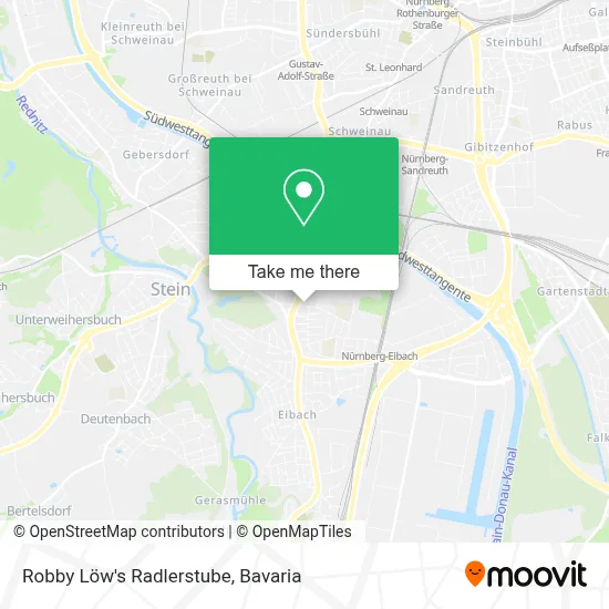 Robby Löw's Radlerstube map