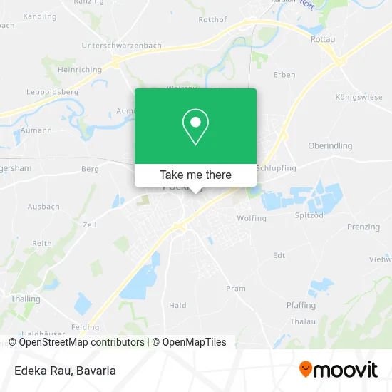 Edeka Rau map