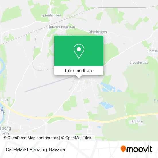 Cap-Markt Penzing map
