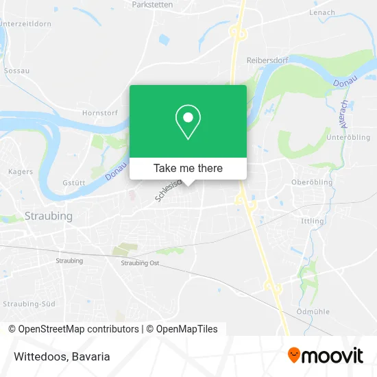 Wittedoos map