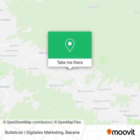 Bulletcon | Digitales Marketing map