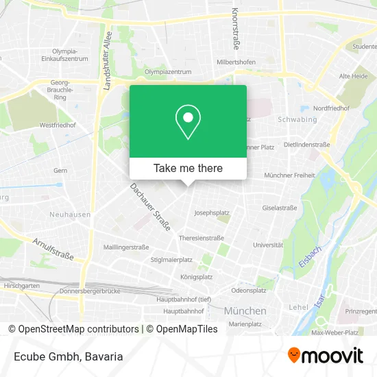Ecube Gmbh map